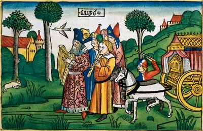 2 Samuel 6:1-5: David lleva el Arca a Jerusalén de Unbekannt