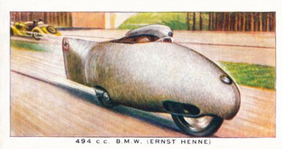 494 C.C. B.M.W. Ernst Henne, 1938 de Unbekannt