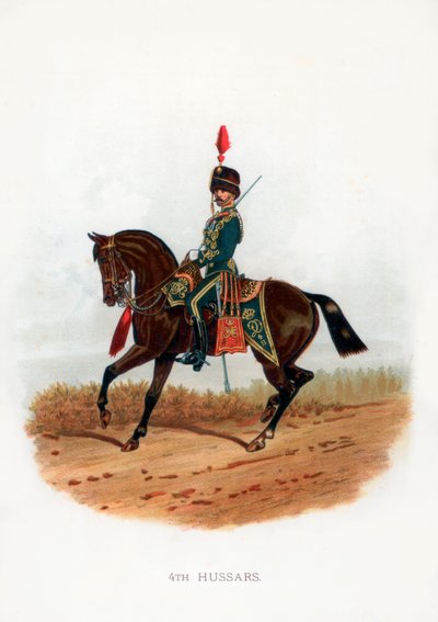 4º Húsares, 1889 de Unbekannt