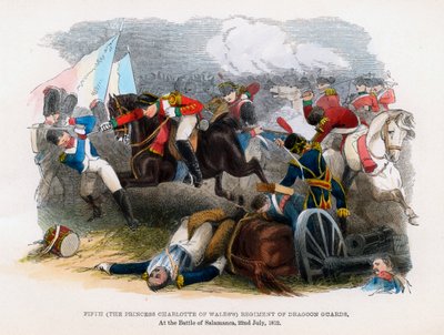 5º Regimiento de Dragones, La Batalla de Salamanca, 22 de julio de 1812 de Unbekannt