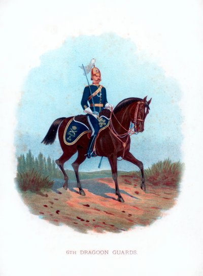 Guardias Dragones 6º, 1888 de Unbekannt