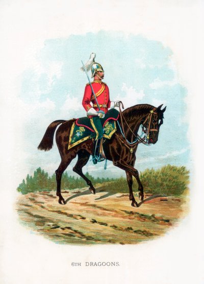6º Dragones, 1889 de Unbekannt