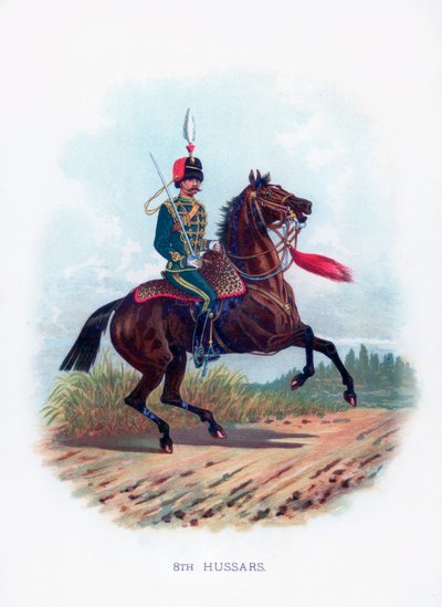 8º Húsares, 1889 de Unbekannt