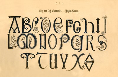 Siglos VIII y IX. Anglo-Sajón, 1862 de Unbekannt