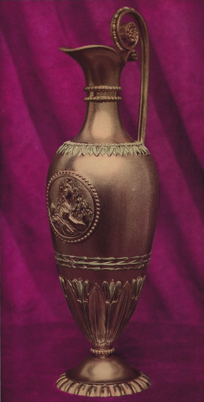 Ampolla de 20 quilates o recipiente de unción con efigie de la Magdalena, 1803 de Unbekannt