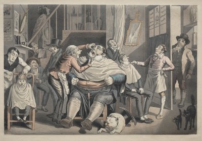 Una barbería de Unbekannt