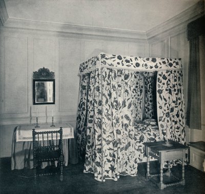 Un dormitorio de la casa del Mayor Nicholas Sewall, en Secretary de Unbekannt
