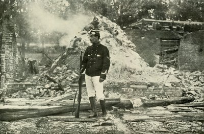 Un puesto avanzado belga, 1919 de Unbekannt