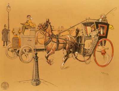 Un camión Berliet, 1906 de Unbekannt