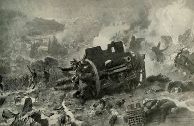 Un brillante ataque francés a la posición alemana en Argonne de Unbekannt