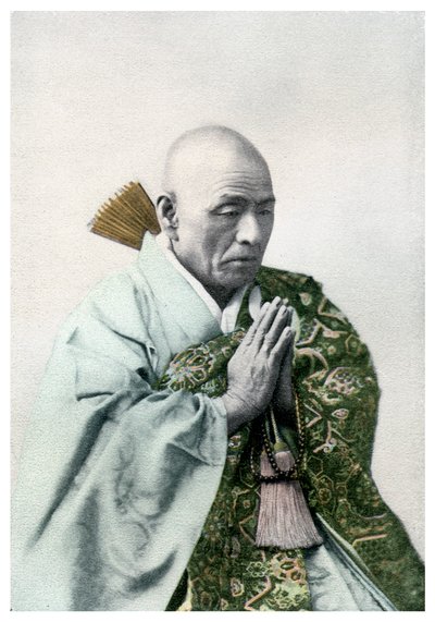 Un sacerdote budista, 1904 de Unbekannt