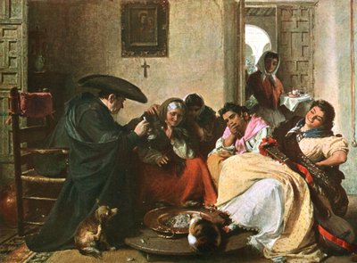 Una charla alrededor del brasero de Unbekannt