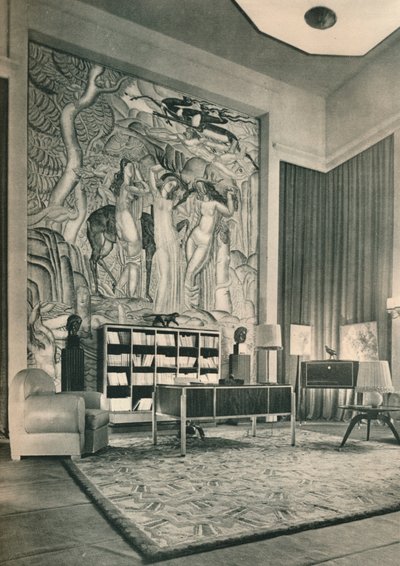Estudio de un coleccionista, c1925 de Unbekannt