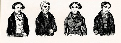 Una impresión contemporánea de los Mártires de Tolpuddle, 1838, 1934 de Unbekannt