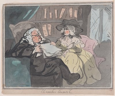 La opinión de un consejero después de haberse retirado de la práctica, ca. 1780-94 de Unbekannt