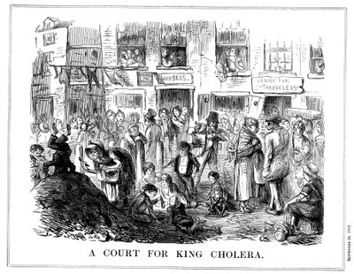 Una Corte para el Rey Cólera, 1852 de Unbekannt