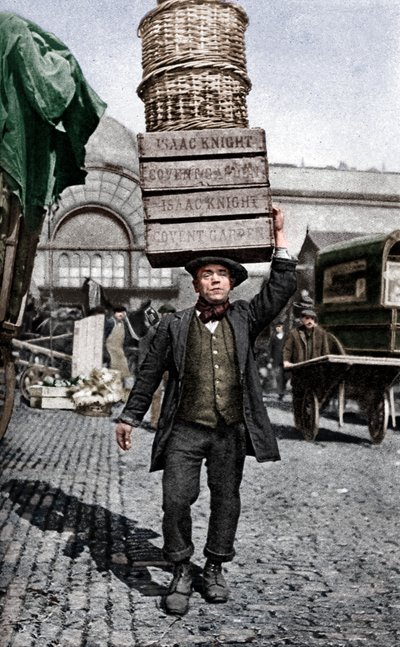 Un mozo de mercado de Covent Garden, Londres de Unbekannt