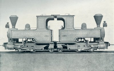 Una locomotora doble, 1922 de Unbekannt
