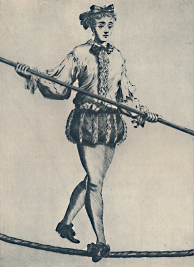 Un famoso equilibrista del siglo XVII, 1942 de Unbekannt