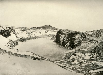Un lago de agua dulce cerca del Cabo Barne, c1908 de Unbekannt