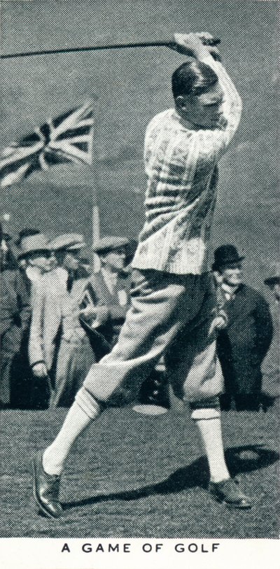 Un Juego de Golf, 1924 1937 de Unbekannt