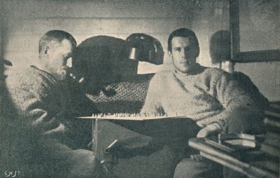 Un Juego de Halma, c1893-1896, 1897 de Unbekannt
