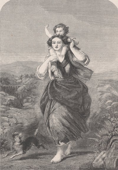Un trabajo de amor, de Illustrated London News, 24 de marzo de 1860 de Unbekannt