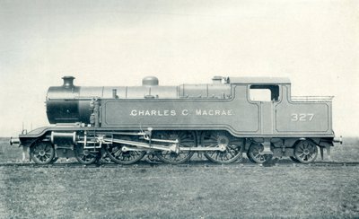 Una gran locomotora tanque, 1922 de Unbekannt