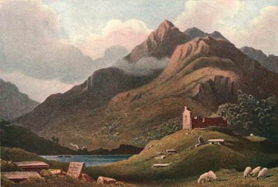 Un paisaje montañoso - Ben Lomond, c1900 de Unbekannt