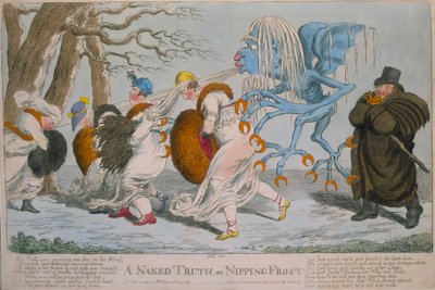 Una verdad desnuda, o escarcha mordaz, 1803 de Unbekannt