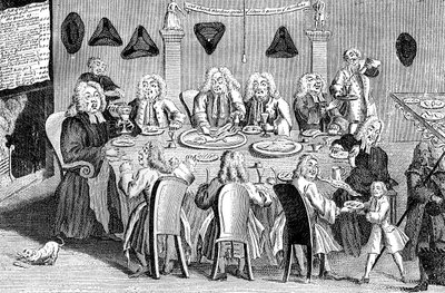 Una fiesta parroquial, 1741 de Unbekannt