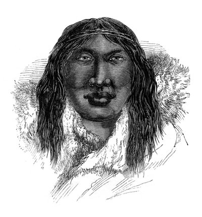 Un patagón, 1848 de Unbekannt