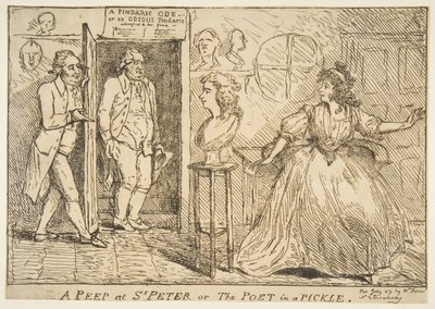 Un vistazo a San Pedro o El poeta en un aprieto, 23 de julio de 1789 de Unbekannt