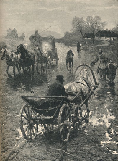 Un Pueblo Polaco: Noviembre, 1886 de Unbekannt