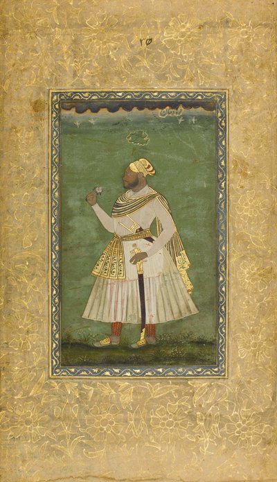 Un retrato de Farhad Khan de Unbekannt