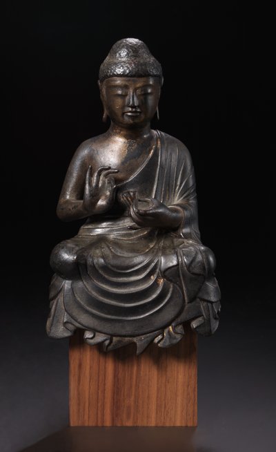 Un Buda predicador, siglo VIII de Unbekannt
