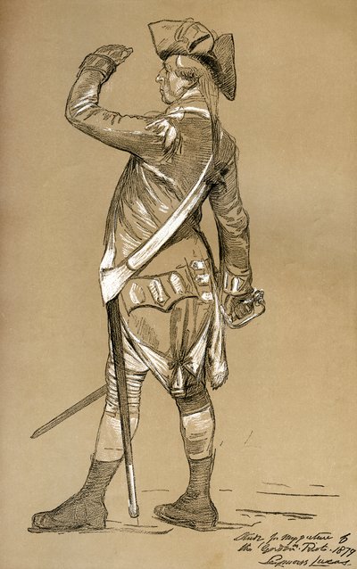 Un estudio para Los disturbios de Gordon, 1879 1899 de Unbekannt