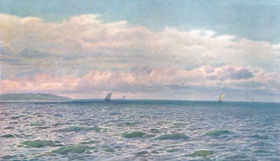 Un día soleado en el Solent, c1900 de Unbekannt