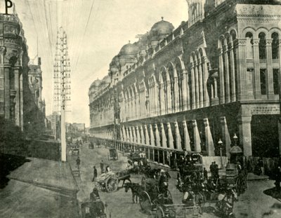 Vista de una calle de Sídney, 1901 de Unbekannt