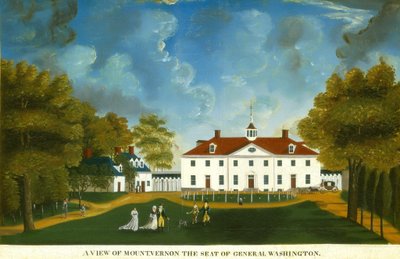 Vista de Mount Vernon de Unbekannt