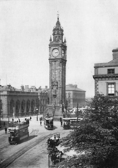 Un hito bien conocido de Belfast, 1910 de Unbekannt
