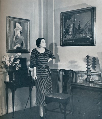 Un rincón en la casa de Lady Jowitt, 1934 de Unbekannt