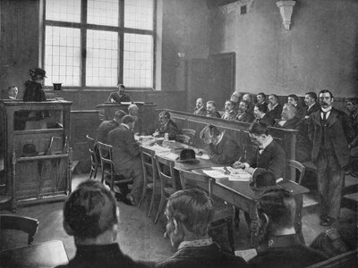 Una investigación forense, Londres, c1901 de Unbekannt