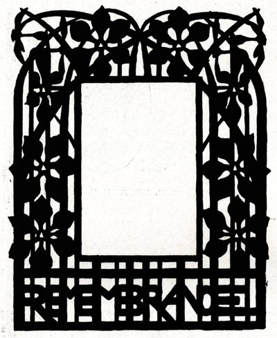 Un diseño para un marco de imagen titulado Margery Daw, 1898 de Unbekannt