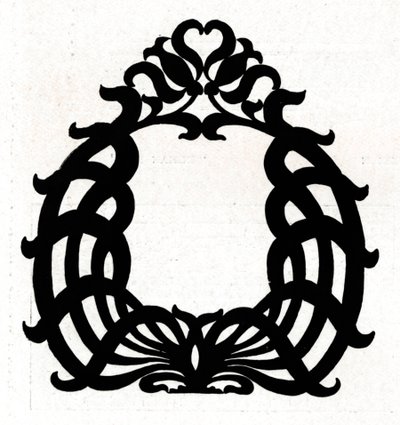 Diseño para un marco de imagen titulado Sixpence, 1898 de Unbekannt