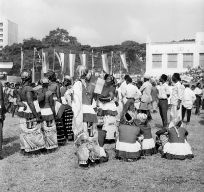 Una fiesta en Argelia, 1957 de Unbekannt