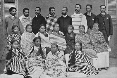 Un grupo de Hova, gente de Madagascar de Unbekannt