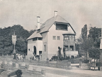 Una casa diseñada por Hans Christiansen, c. 1901 1901-1902 de Unbekannt