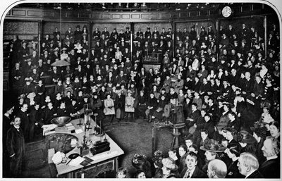 Una conferencia en la Royal Institution, Londres de Unbekannt