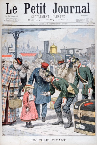 Un paquete viviente, Alemania, 1902 de Unbekannt